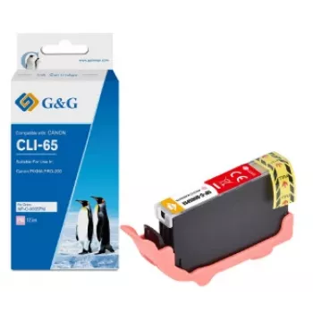 G&G inktcartridge compatibel met Canon CLI-65PM (12,7 ml), foto-magenta