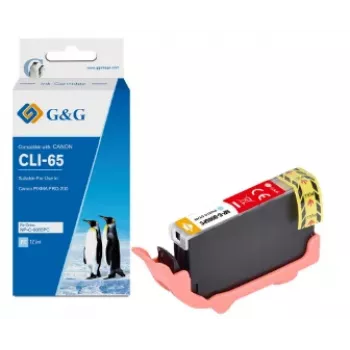 G&G inkt compatibel met Canon CLI-65PC, foto-cyaan