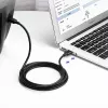 Ugreen US135 USB 2.0 A-B printerkabel, verguld, 1 m, zwart