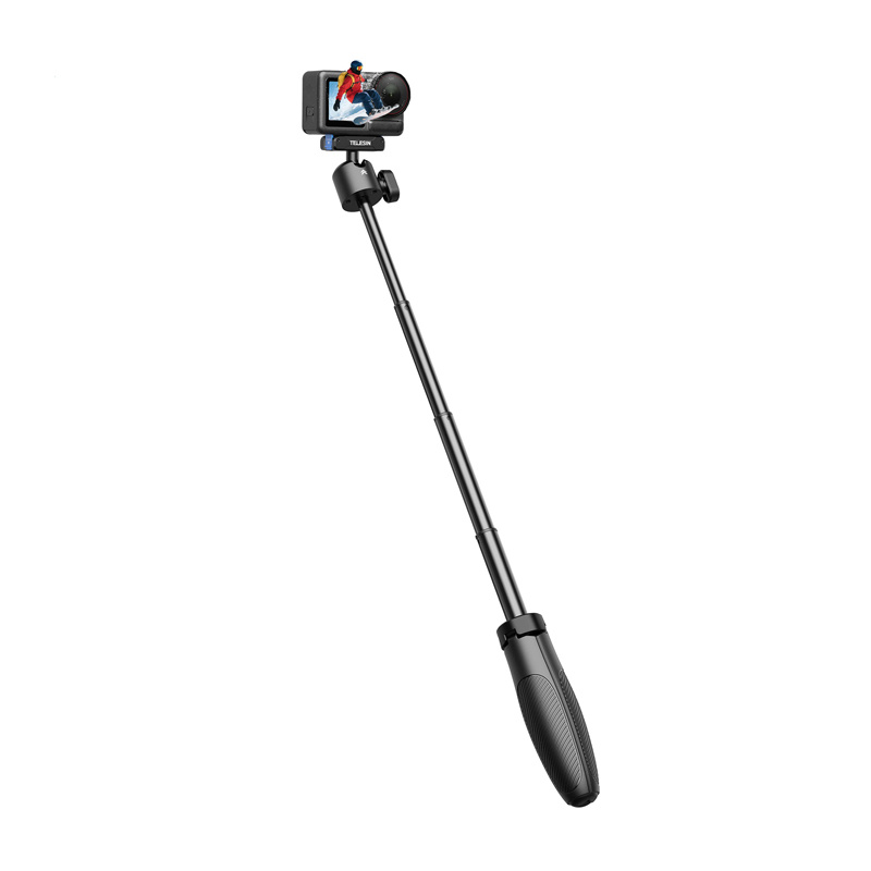 Telesin S1-MNP-13-TDJ selfiestick met statief voor DJI Action, met snelkoppeling
