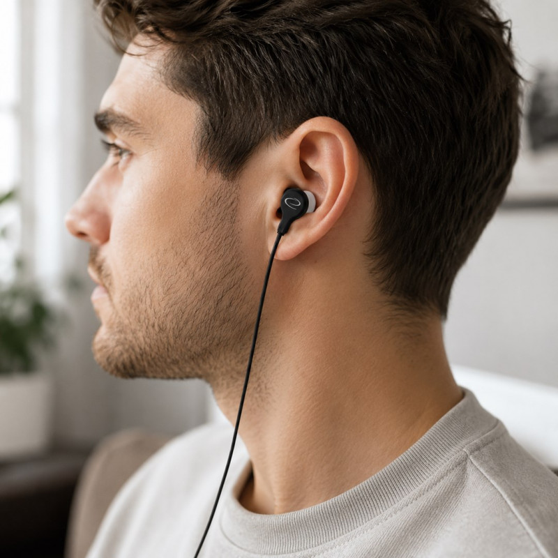 Esperanza EH147W bedrade in-ear oordopjes, wit