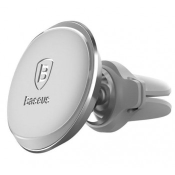 Baseus magnetische autohouder voor ventilatierooster (Overseas Edition), zilver