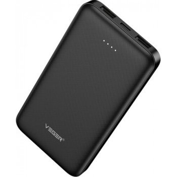Veger A10 (W1065) powerbank, 10000 mAh, 5 V 2 A, zwart