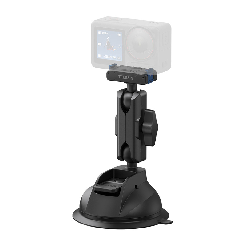 Telesin S3-SUS-05-TDJ zuignaphouder voor DJI Osmo Action 3/4/5 Pro