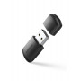Ugreen externe dualband USB-netwerkadapter, WiFi 11ac AC650, zwart (CM448)