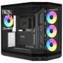 HYTE Y50 Pitch Black computerbehuizing, gehard glas x 3