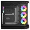 HYTE Y50 Pitch Black computerbehuizing, gehard glas x 3