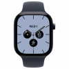Apple Watch Series 12 GPS + Cellular 46 mm, keramische behuizing in nachtblauw, sportband in marineblauw, M/L