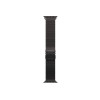 Apple MK0Q4ZM/A Apple Watch titanium Milanese bandje, 49 mm, zwart titanium, Large
