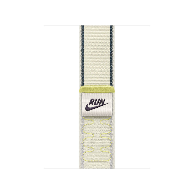 Apple Nike Sport Loop bandje voor Apple Watch 42 mm, Chalk Calm, MKUE4ZM/A