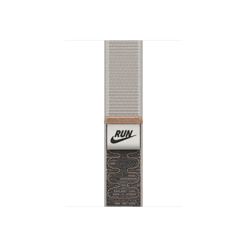 Apple Nike Sport Loop bandje voor Apple Watch 46 mm, Pavement Grey, MKUY4ZM/A
