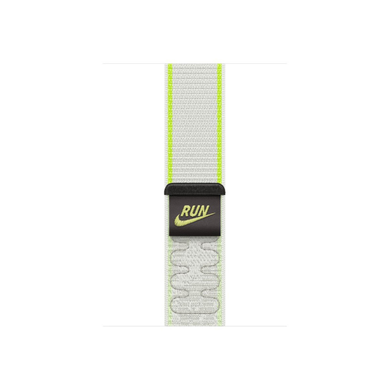 Apple Nike Sport Loop bandje voor Apple Watch 46 mm, Essential White, MKV14ZM/A