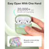 ESR Pulse HaloLock MagSafe hoesje voor Apple AirPods 4 / 5, lichtgroen