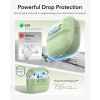 ESR Pulse HaloLock MagSafe hoesje voor Apple AirPods 4 / 5, lichtgroen