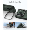 ESR Cyber Tough Kickstand MagSafe hoesje voor Apple iPhone 17 Pro / 18 Pro, groen