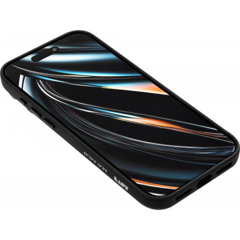 LAUT Lux Edge hoesje voor Apple iPhone 18 Pro / 17 Pro, MagSafe, carbon black