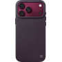 LAUT Lux Edge hoesje voor Apple iPhone 18 Pro Max / 17 Pro Max, MagSafe, deep plum