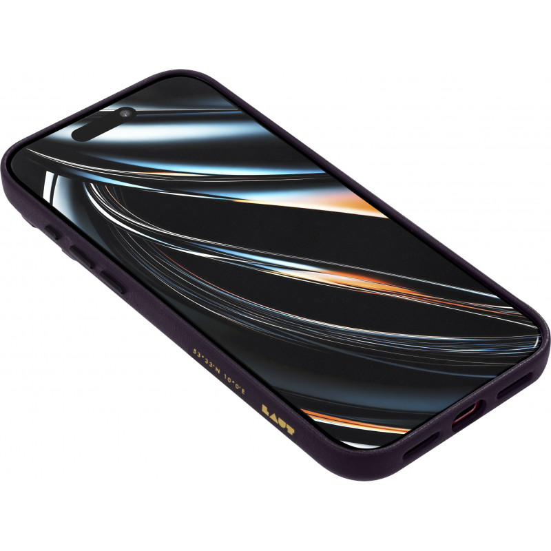 LAUT Lux Edge hoesje voor Apple iPhone 18 Pro Max / 17 Pro Max, MagSafe, deep plum