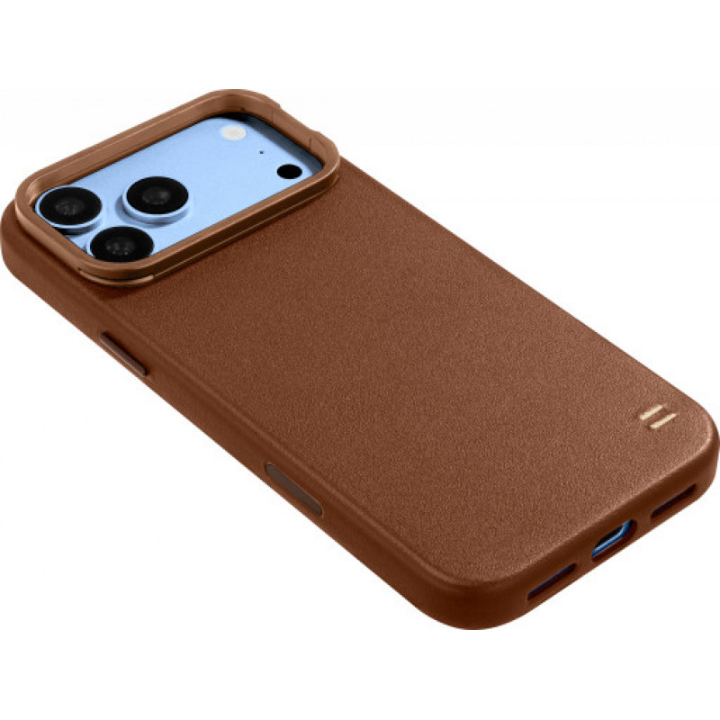 LAUT Lux Edge hoesje voor Apple iPhone 18 Pro Max / 17 Pro Max, MagSafe, cocoa brown