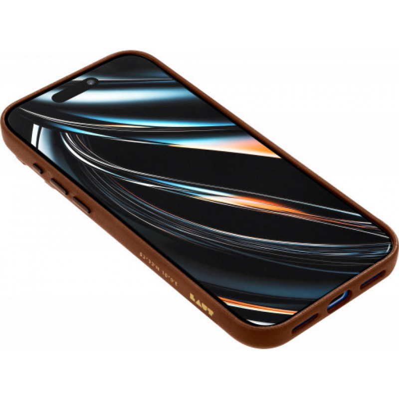 LAUT Lux Edge hoesje voor Apple iPhone 18 Pro Max / 17 Pro Max, MagSafe, cocoa brown
