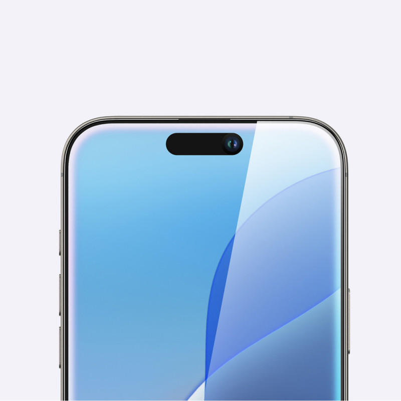 AmazingThing Radix Full Glass gehard glas schermbeschermer voor iPhone 16 Plus