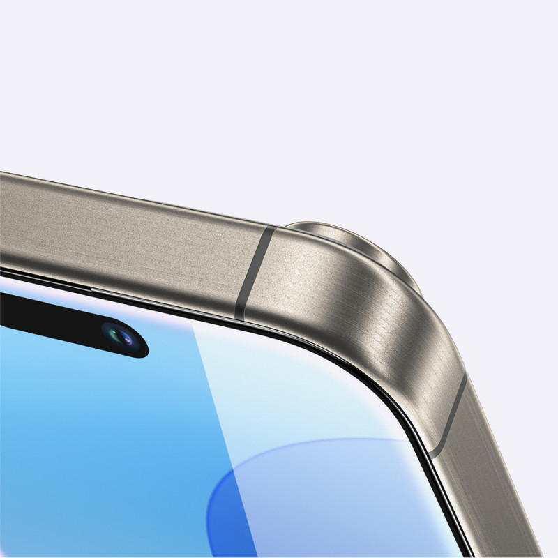 AmazingThing Radix Full Glass gehard glas schermbeschermer voor iPhone 16 Plus
