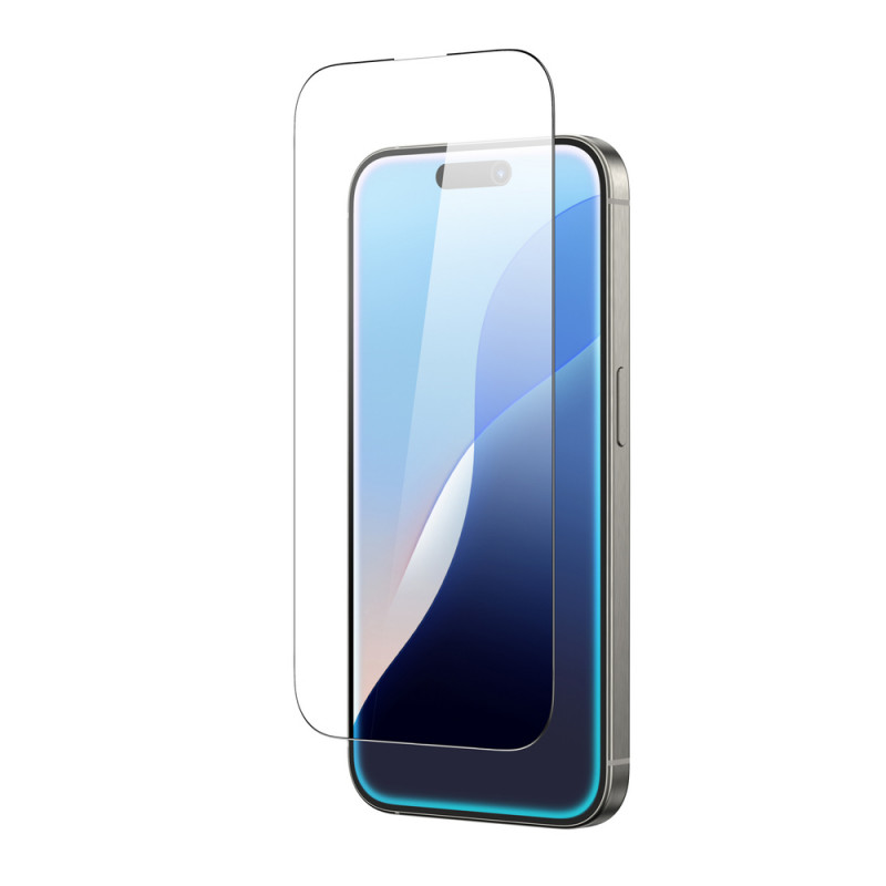 AmazingThing Radix Full Glass gehard glas schermbeschermer voor iPhone 16 Plus