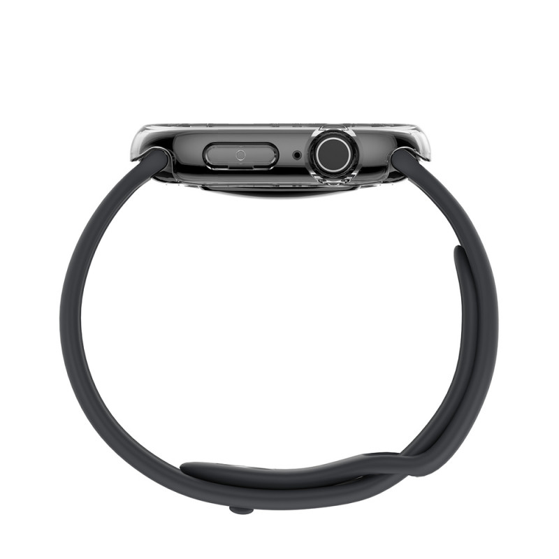 AmazingThing Minimal Case beschermhoes voor Apple Watch 46 mm, transparant