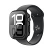 AmazingThing Radix Glass beschermhoes voor Apple Watch 42 mm, gehard glas, zwart