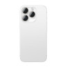 AmazingThing AR Aluminum 3 Lens Glass cameralensbeschermer met frame voor iPhone 16 Pro / 16 Pro Max, zilver