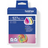 Brother LC527XLVAL inktcartridge value pack (4 st.), hoge capaciteit, zwart, geel, cyaan, magenta