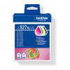 Brother LC527XLVAL inktcartridge value pack (4 st.), hoge capaciteit, zwart, geel, cyaan, magenta