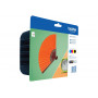 Brother LC129XLVALBP inktcartridge value pack (4 st.), zwart, cyaan, magenta, geel, blisterverpakking
