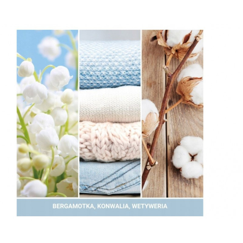 Yankee Candle Clean Cotton hangende auto-luchtverfrisser