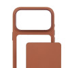 Mujjo Troubadour modulair leren hoesje voor Apple iPhone 18 Pro / 17 Pro, MagSafe, lichtbruin