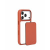 Mujjo Troubadour modulair leren hoesje voor Apple iPhone 18 Pro / 17 Pro, MagSafe, terracotta
