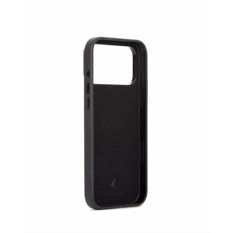 Mujjo Troubadour leren hoesje voor Apple iPhone 18 Pro Max / 17 Pro Max, MagSafe, zwart