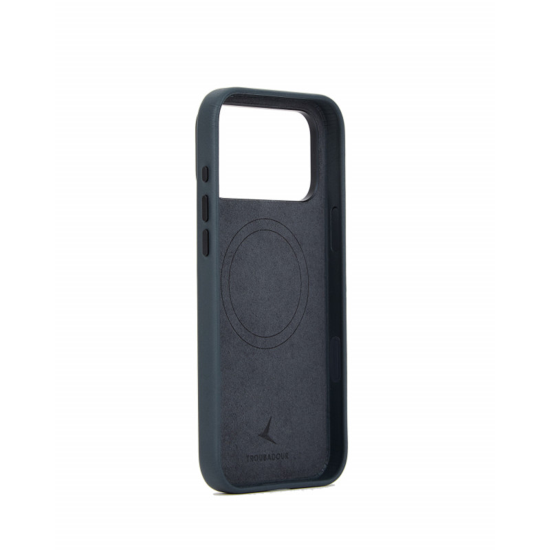 Mujjo Troubadour leren hoesje voor Apple iPhone 18 Pro Max / 17 Pro Max, MagSafe, basalt