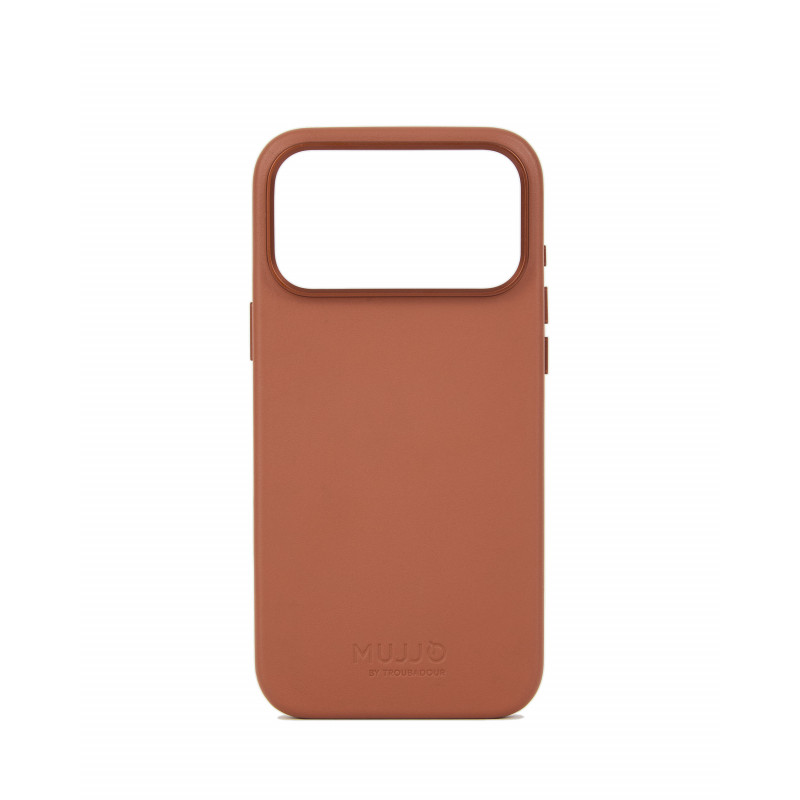 Mujjo Troubadour leren hoesje voor Apple iPhone 18 Pro Max / 17 Pro Max, MagSafe, lichtbruin
