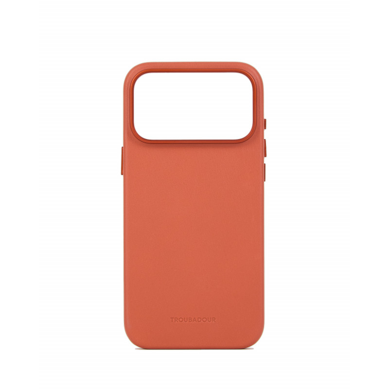 Mujjo Troubadour leren hoesje voor Apple iPhone 18 Pro Max / 17 Pro Max, MagSafe, terracotta