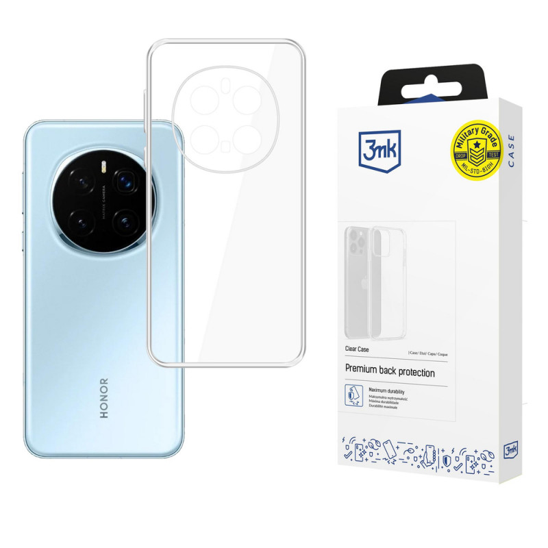 3MK Clear Case smartphonehoesje voor Honor Magic 7 Pro, transparant