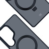 3MK Smoke Case Mag&Stand smartphonehoesje voor Samsung Galaxy S25 Ultra, zwart