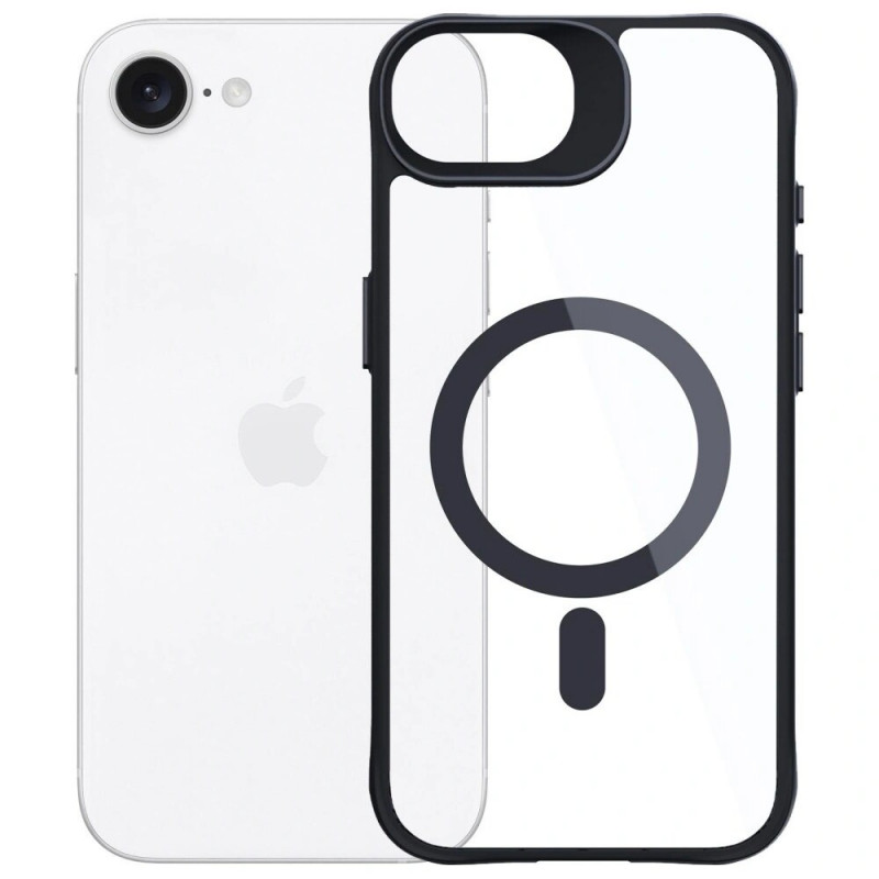 3MK Satin Armor MagCase hoesje voor Apple iPhone 17e / 16e, transparant