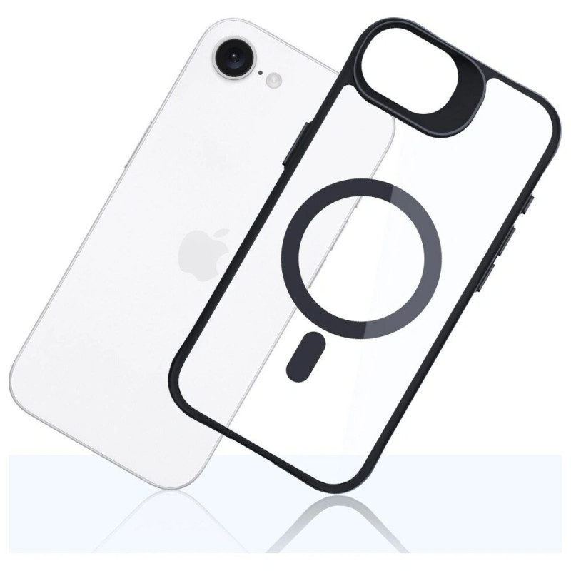 3MK Satin Armor MagCase hoesje voor Apple iPhone 17e / 16e, transparant
