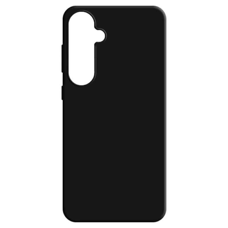 3MK Silicone Case siliconen hoesje voor Samsung Galaxy S25+, zwart