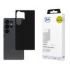 3MK Silicone Case siliconen hoesje voor Samsung Galaxy S25 Ultra, zwart