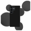 3MK Silicone Case siliconen hoesje voor Samsung Galaxy S25 Ultra, zwart