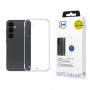 3mk Just20g Clear Case hoesje voor Samsung Galaxy S25, transparant