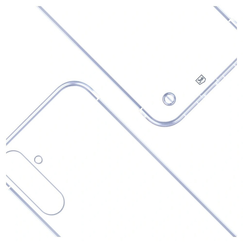 3mk Just20g Clear Case hoesje voor Samsung Galaxy S25+, transparant