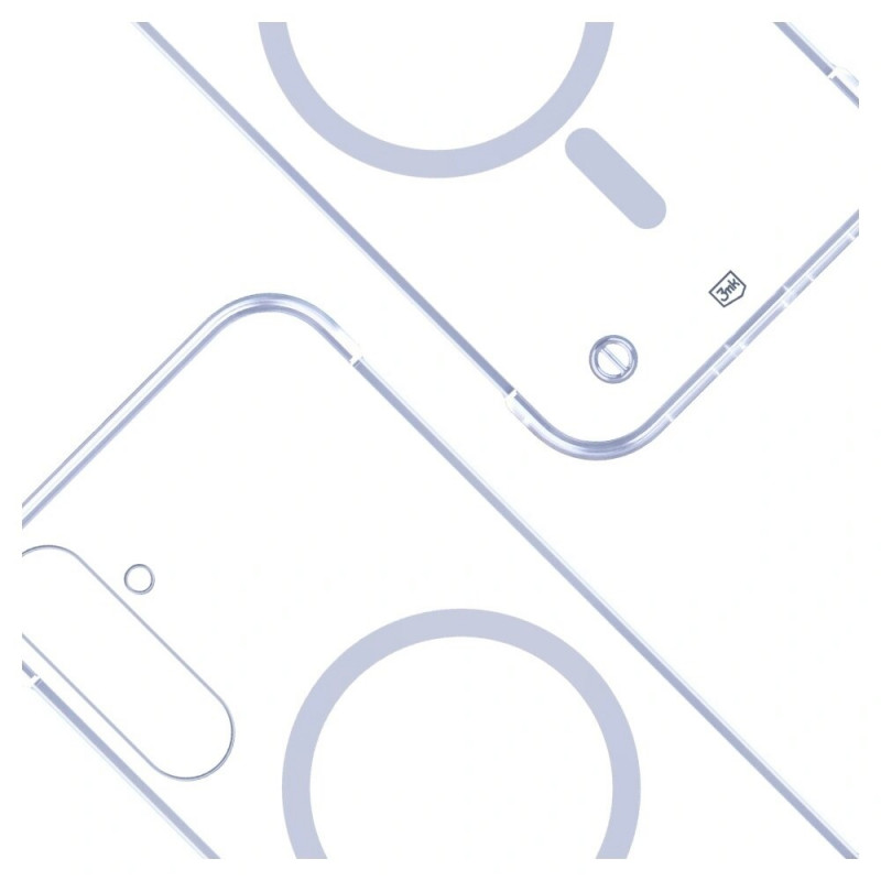 3mk Just20g MagCase hoesje voor Samsung Galaxy S25, transparant